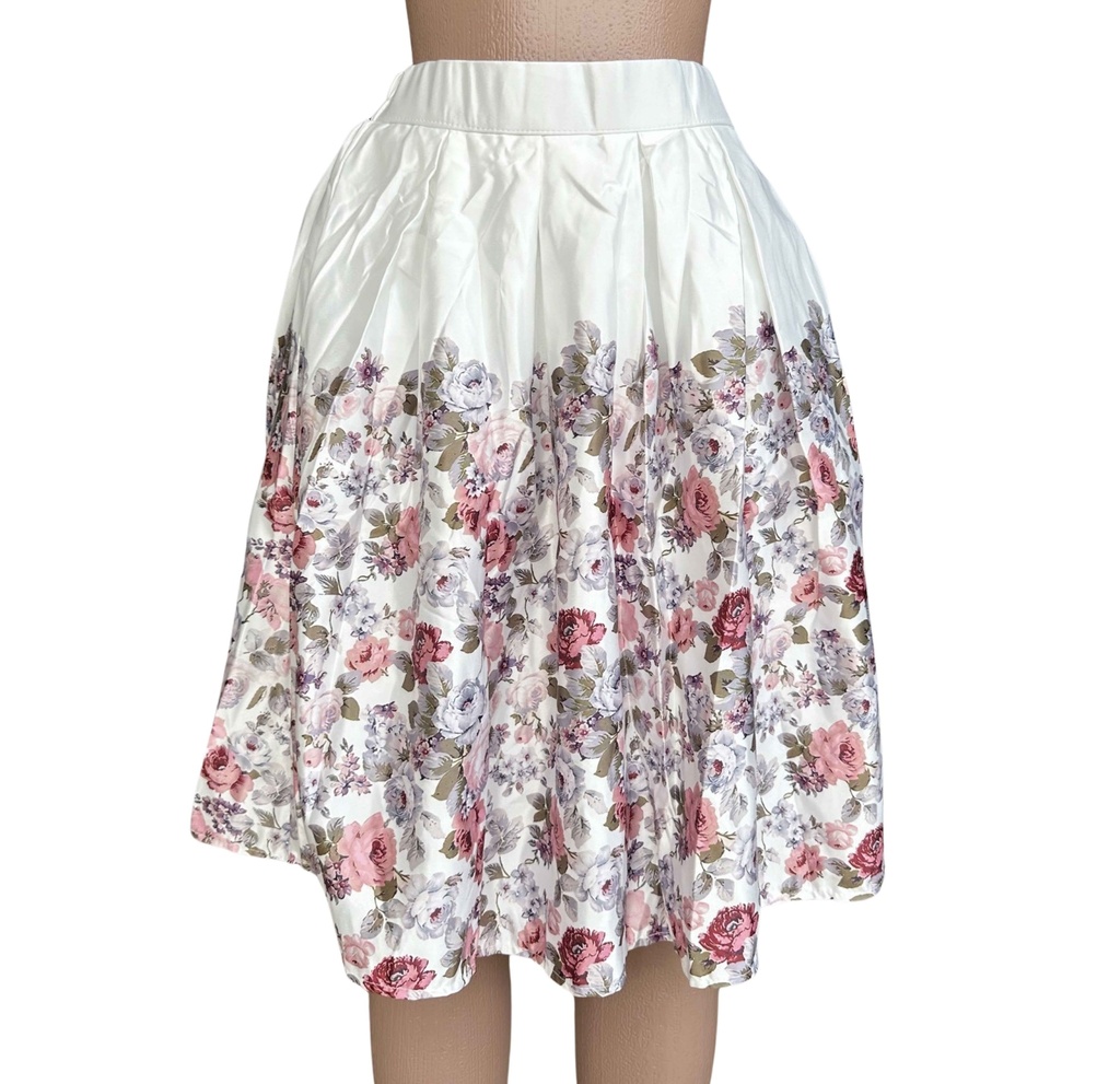 Girl's Floral Skirt