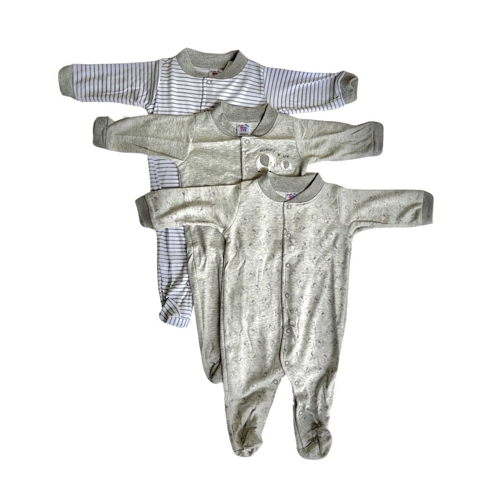 3pack Baby Overall