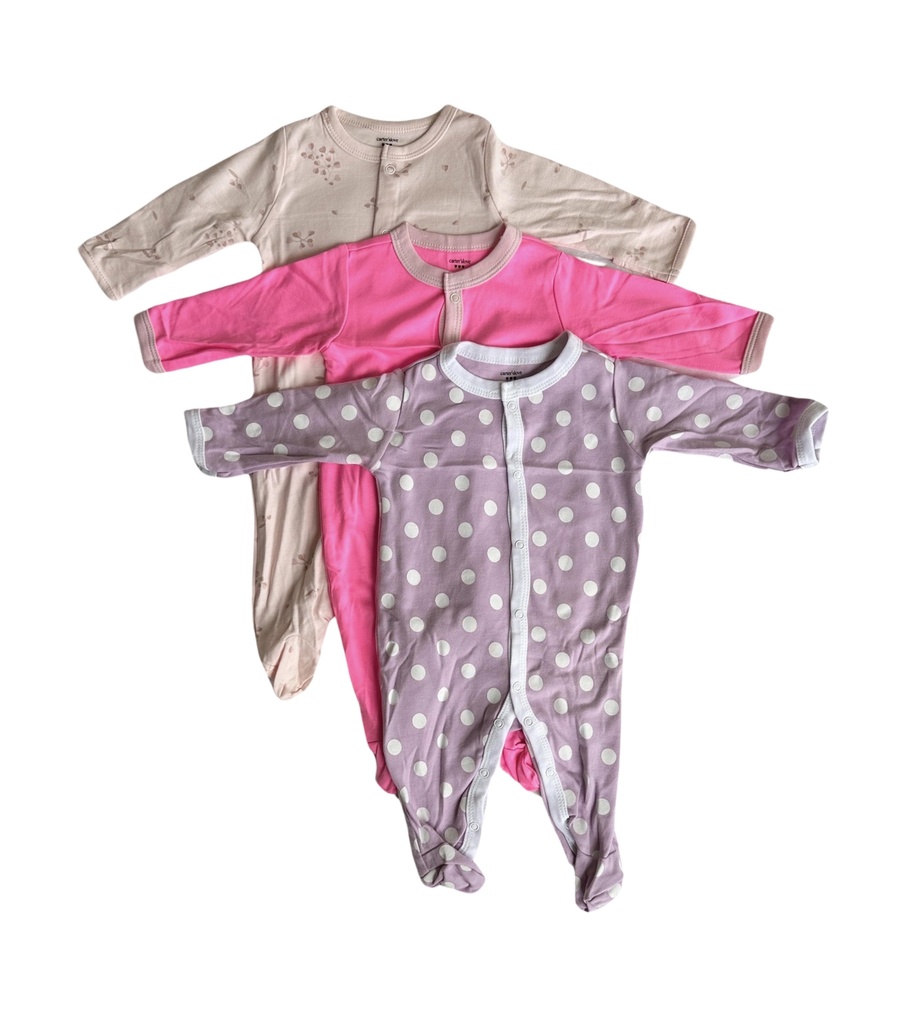 3pack Baby Overall