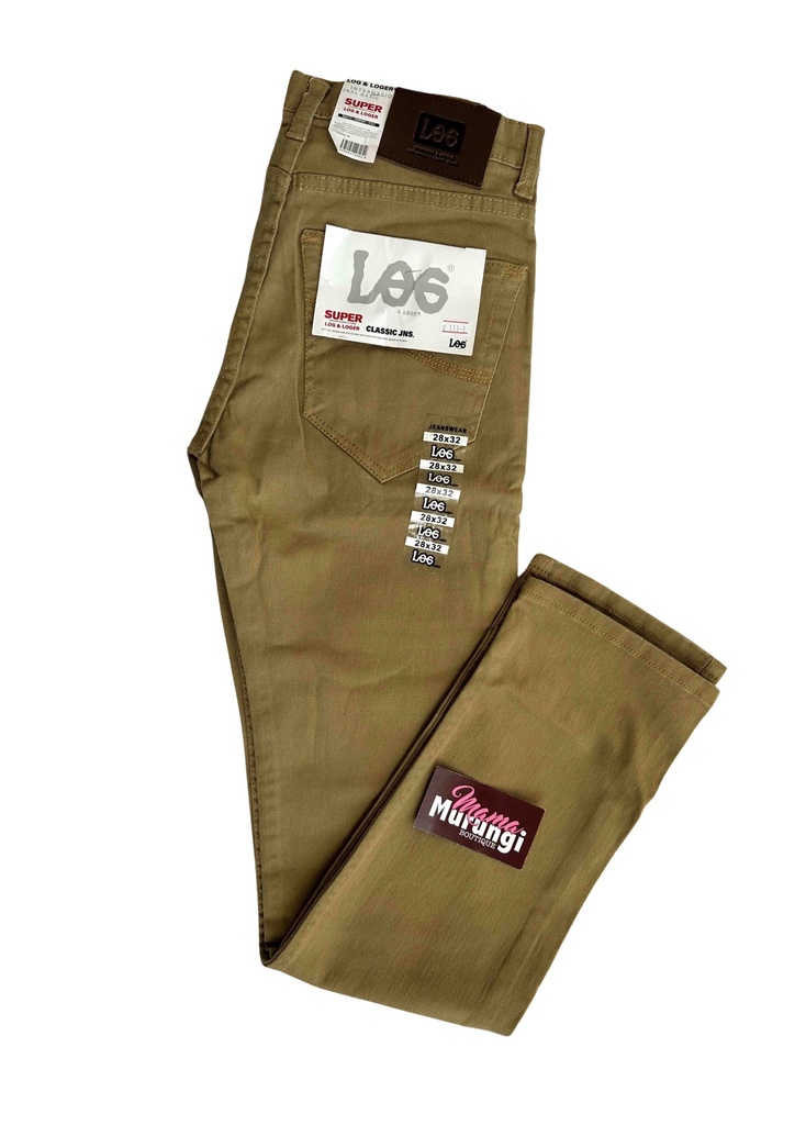 Lee Super Men's Khaki Trouser