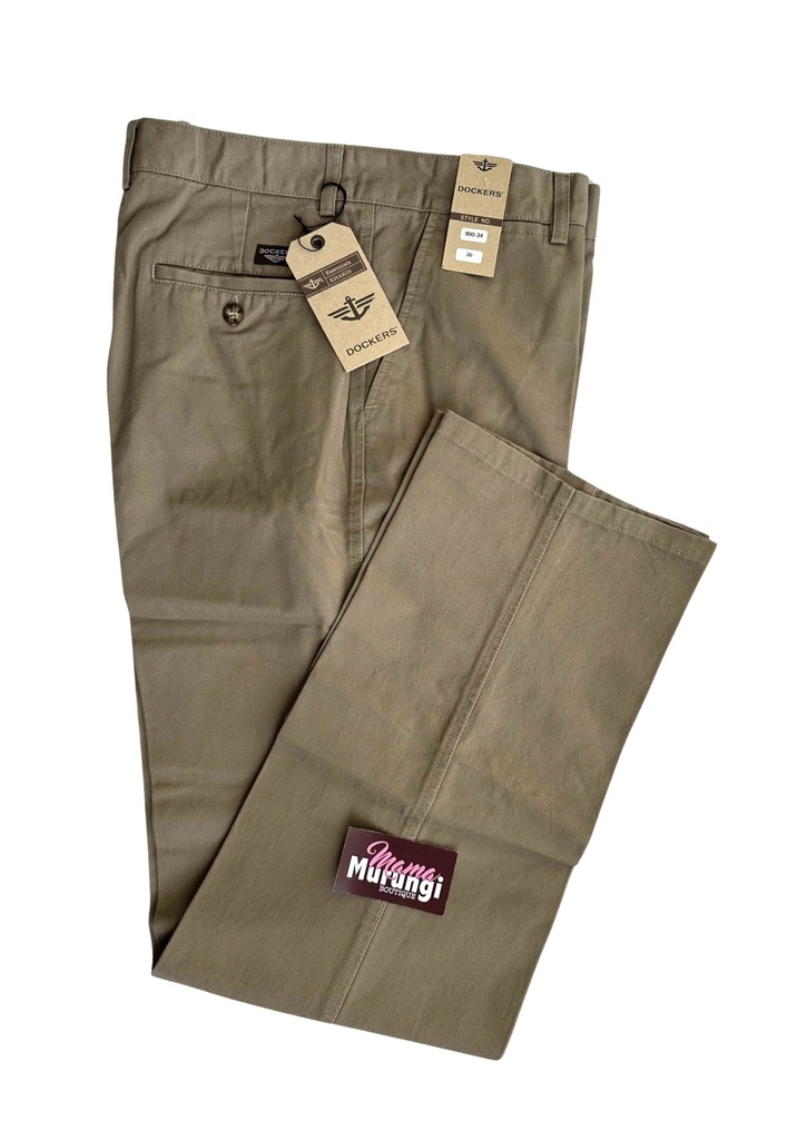 Dockers Men's Khaki Trouser