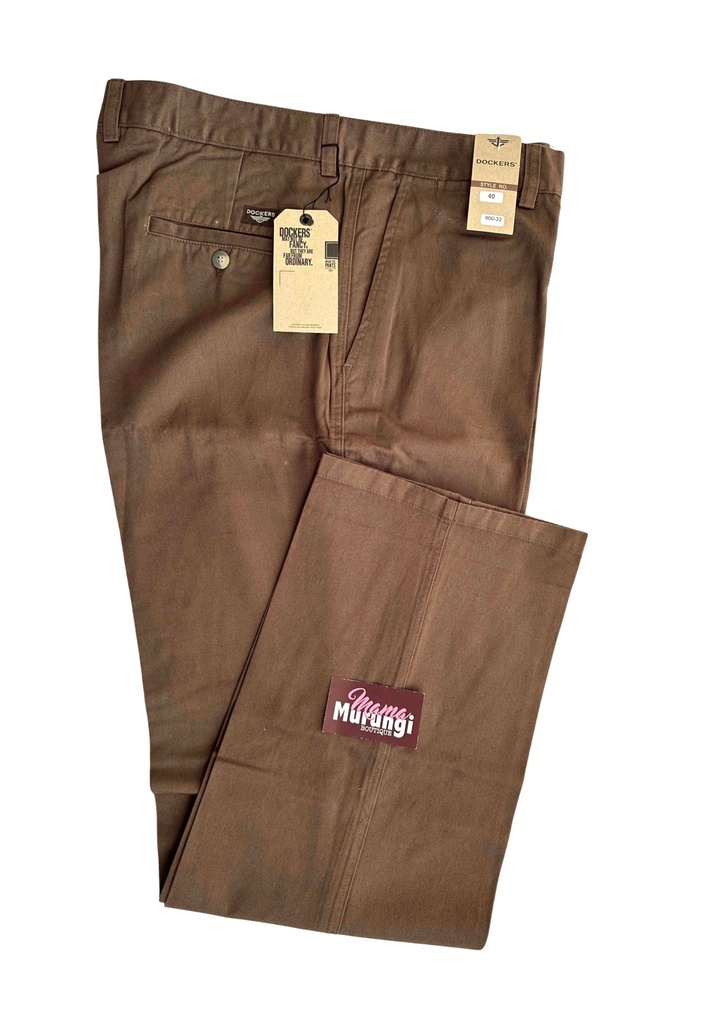 Dockers Men's Khaki Trouser