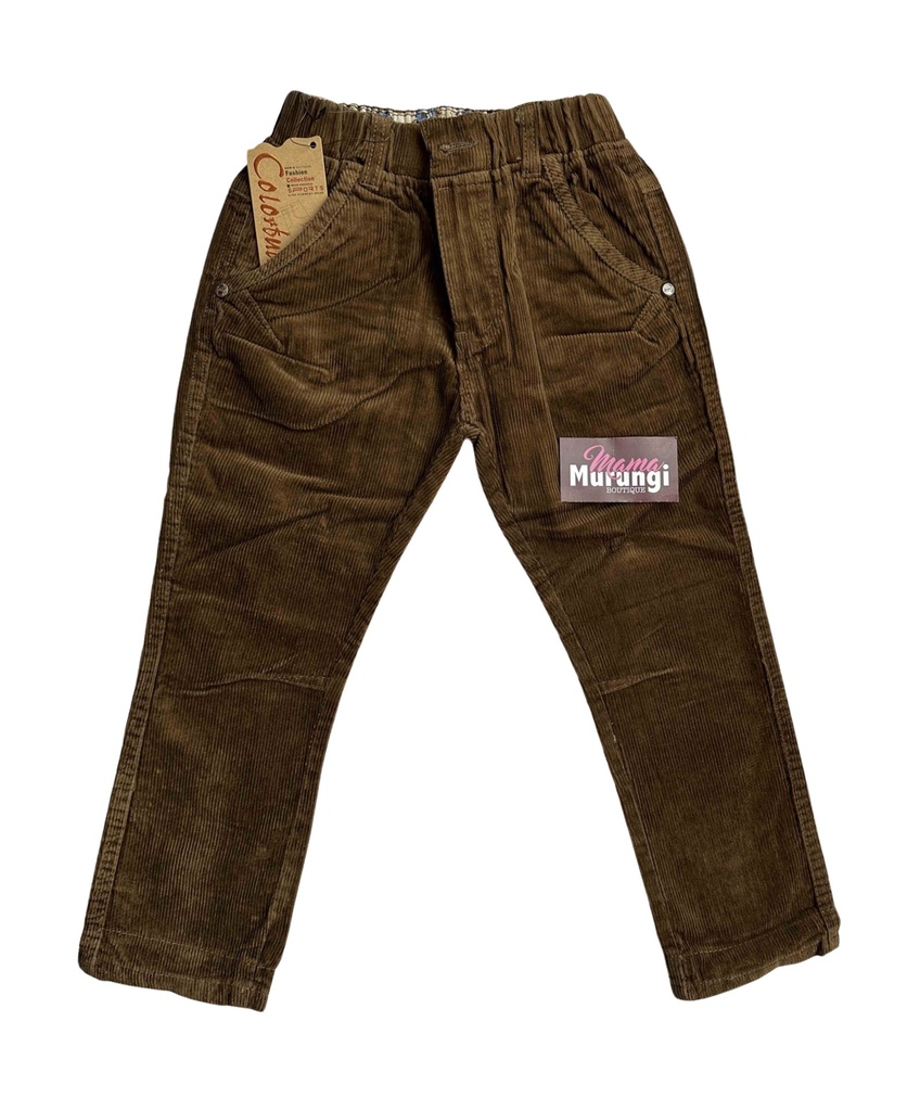 Corduroy Boy's Trouser