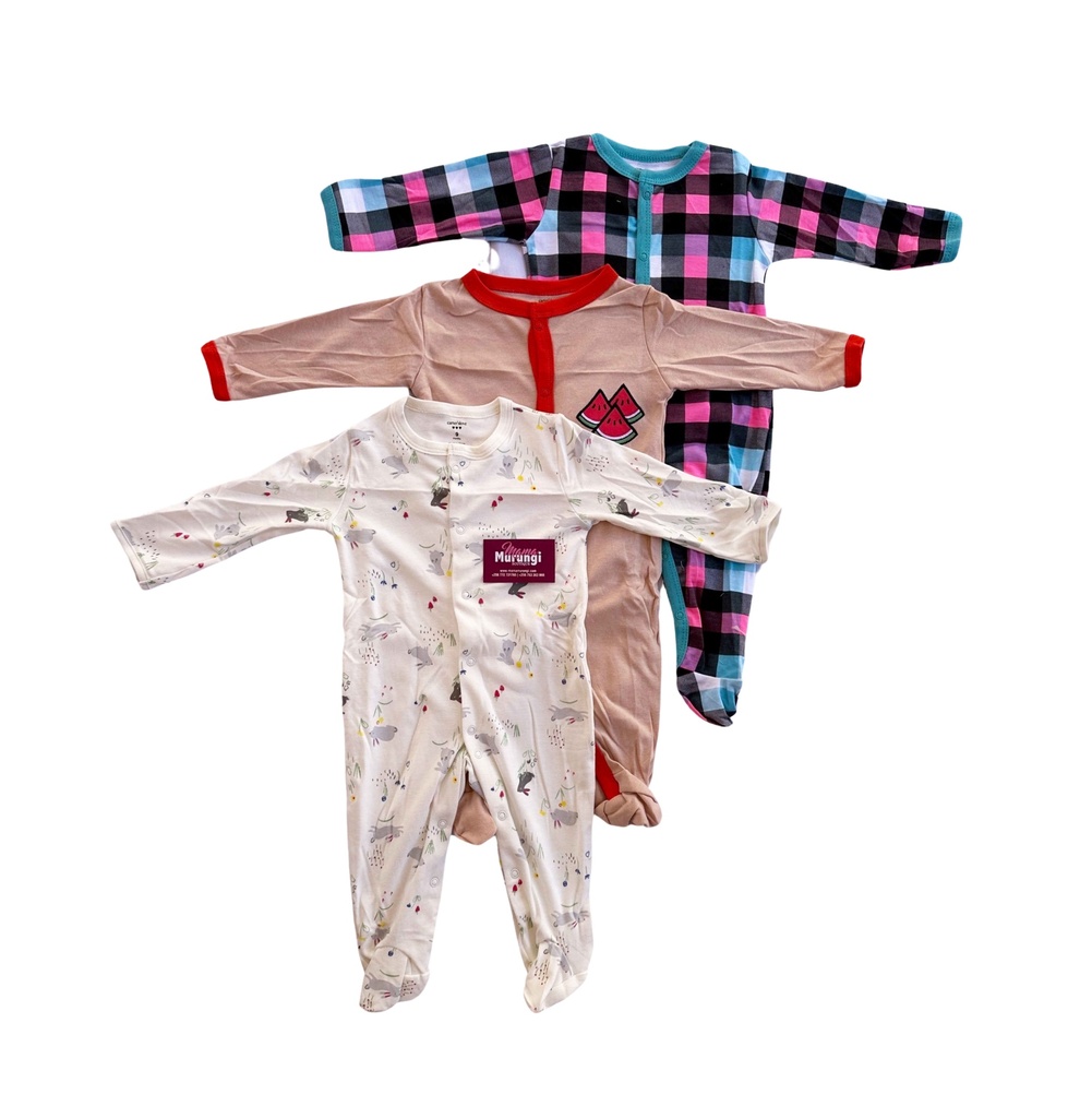 3Pack Baby Overall