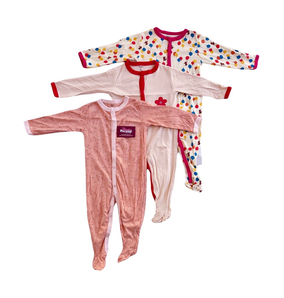 3Pack Baby Overall