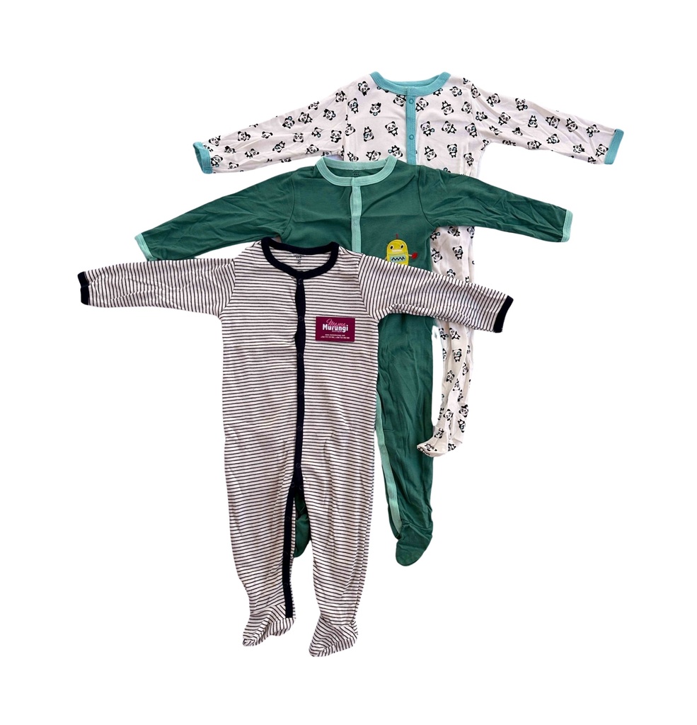 3Pack Baby Overall