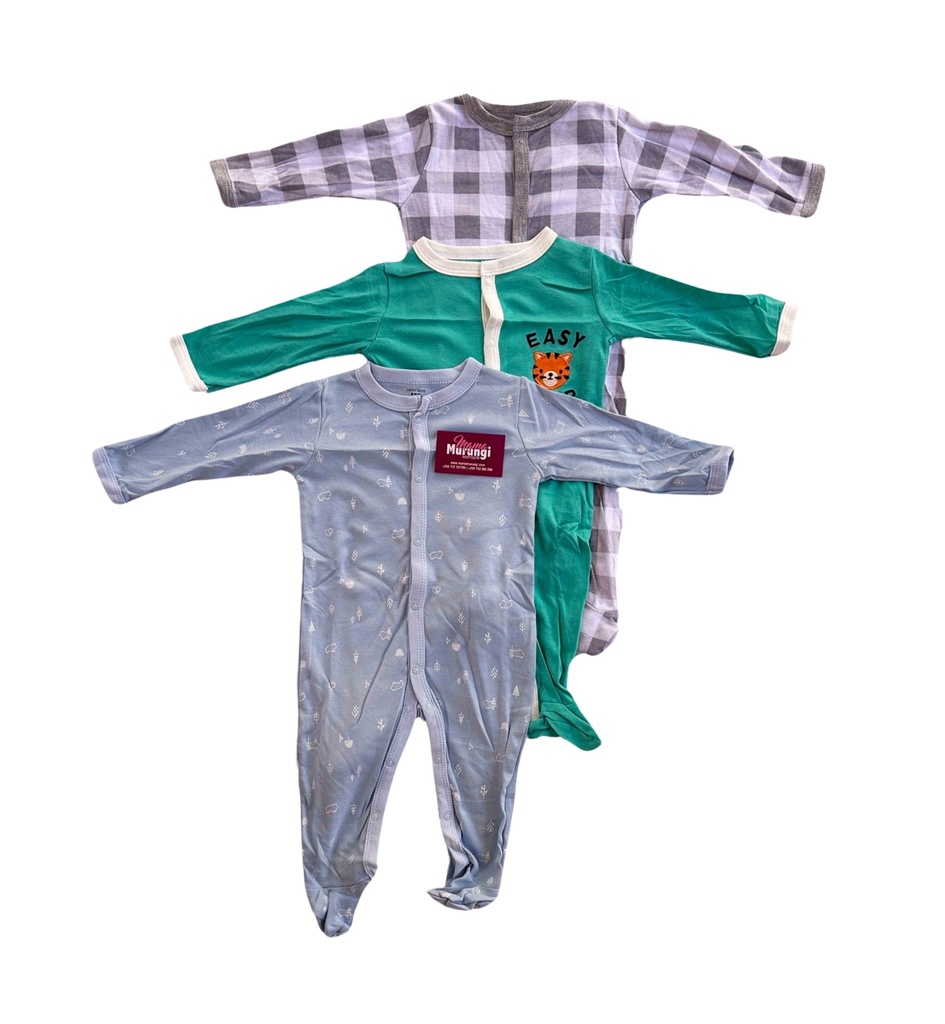 3Pack Baby Overall