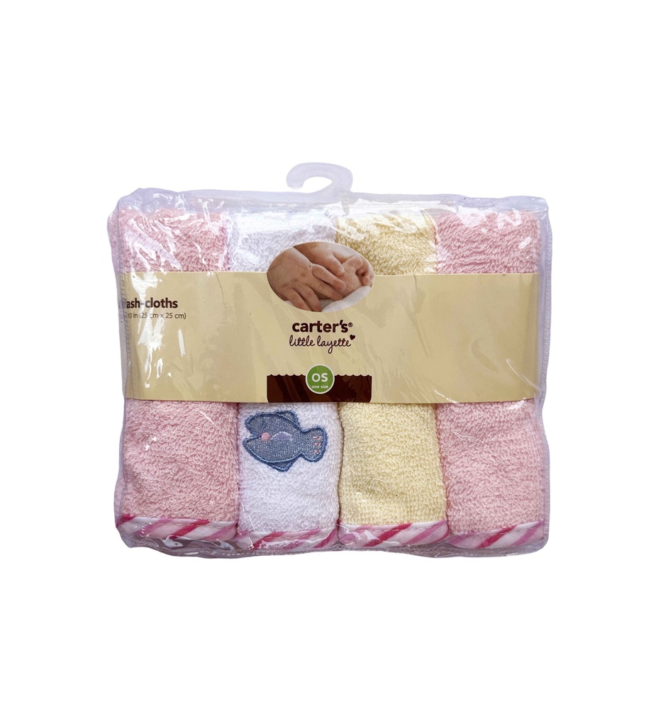 4pack Baby Wash cloth