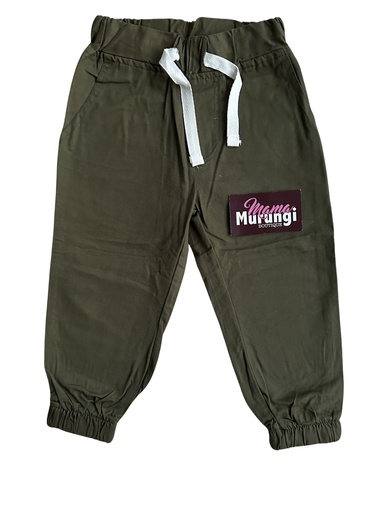 [OS/B/302] Army Green Baby Trouser