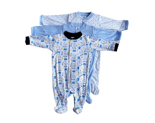 [06/23/BB/2392] 3Pack Baby Overall