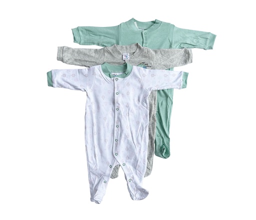 [06/23/BB/2395] 3Pack Baby Overall