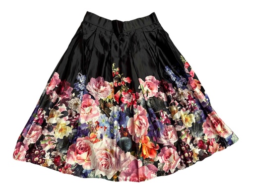 [06/23/G/2522] Girl's Floral Skirt