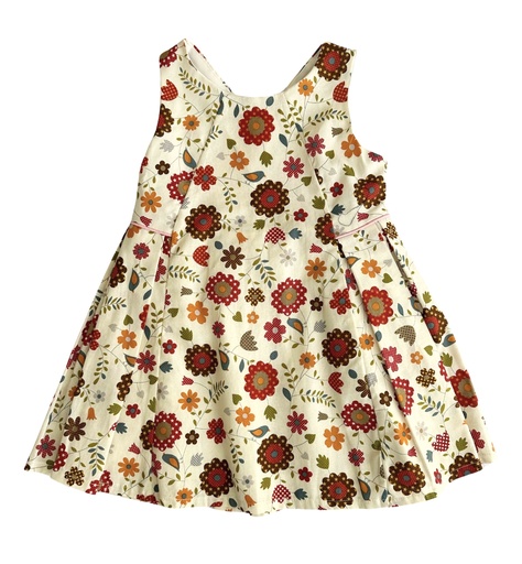 [09/23/BG/2984]  Floral Baby Dress