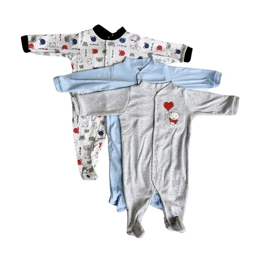 [OS/BB/3006] 3pack Baby Overall