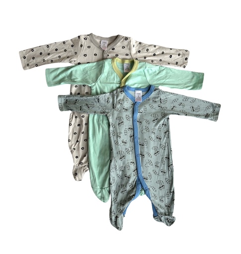 [OS/BB/3008] 3pack Baby Overall