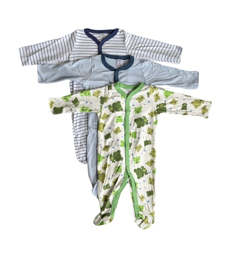 [OS/BB/3026] 3pack Baby Overall