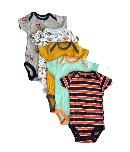 [OS/BB/3107] 5pack Baby Onesie