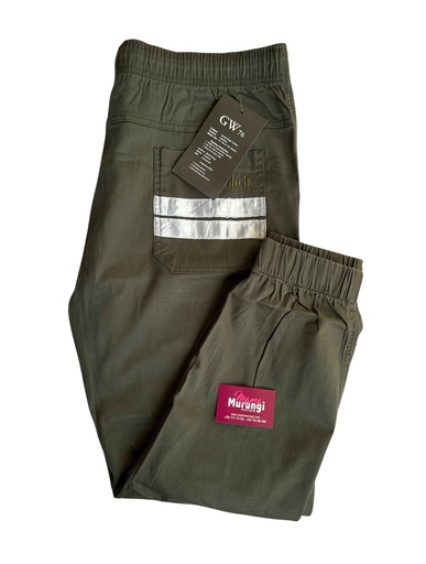 [12/23/B/3795] GW Khaki Boy's Jumbo Trouser