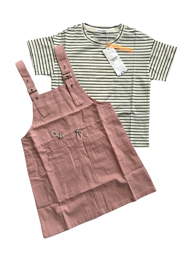 [12/23/G/3901] Fashion Kid's Suspender Dress