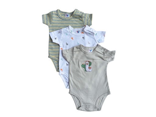 [06/23/BB/2401] 3Pack Baby Onesie