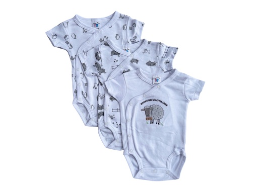 [06/23/BG/2399] 3pack Baby onsie