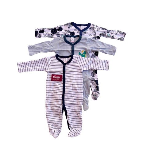 [03/24/B/4813] 3Pack Baby Overall