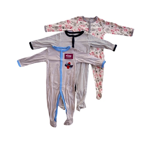 [03/24/B/4825] 3Pack Baby Overall