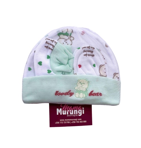 [03/24/BB/5073] Baby Cap, Mitten& Booty Set